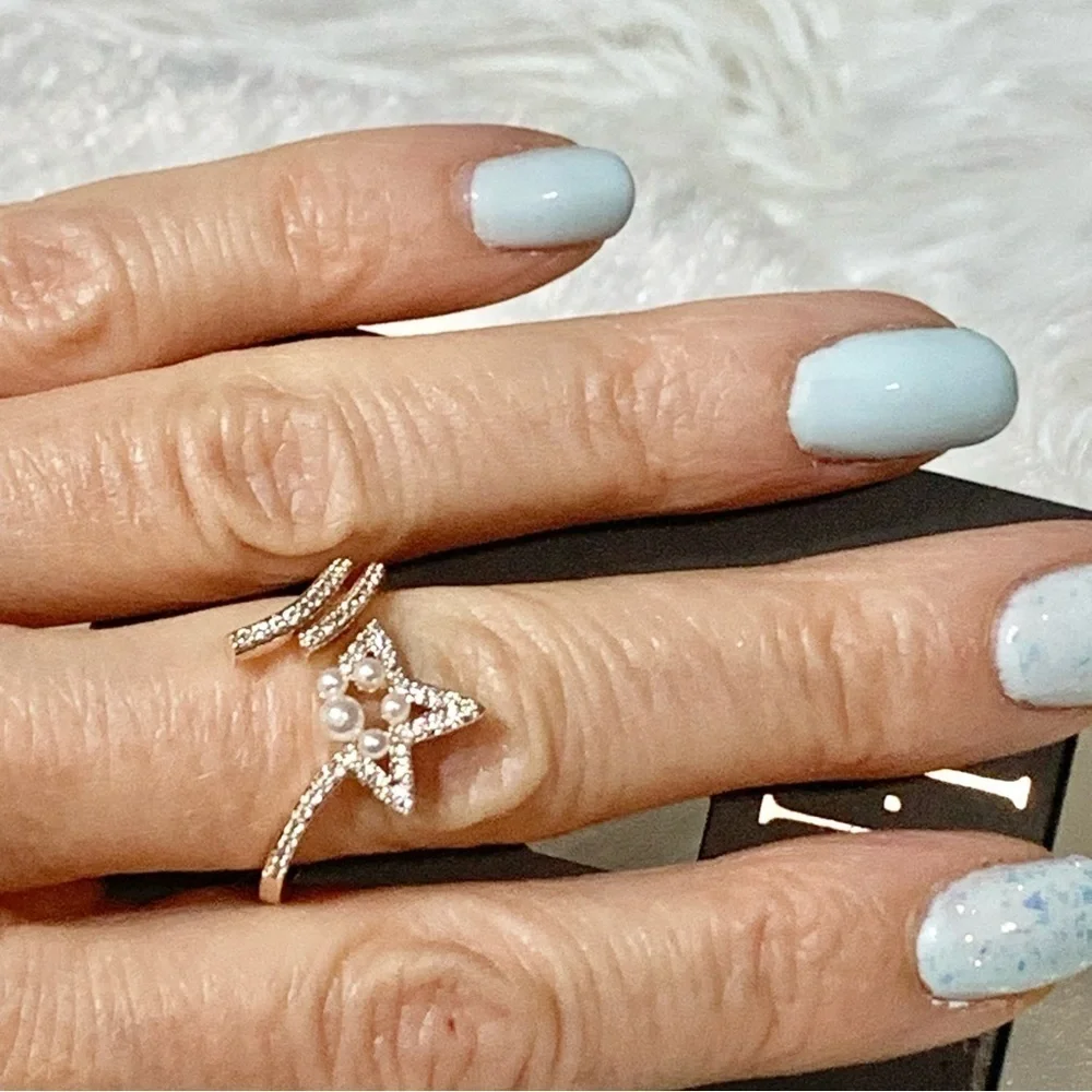 NWT INC rose gold tone ring size 9💍